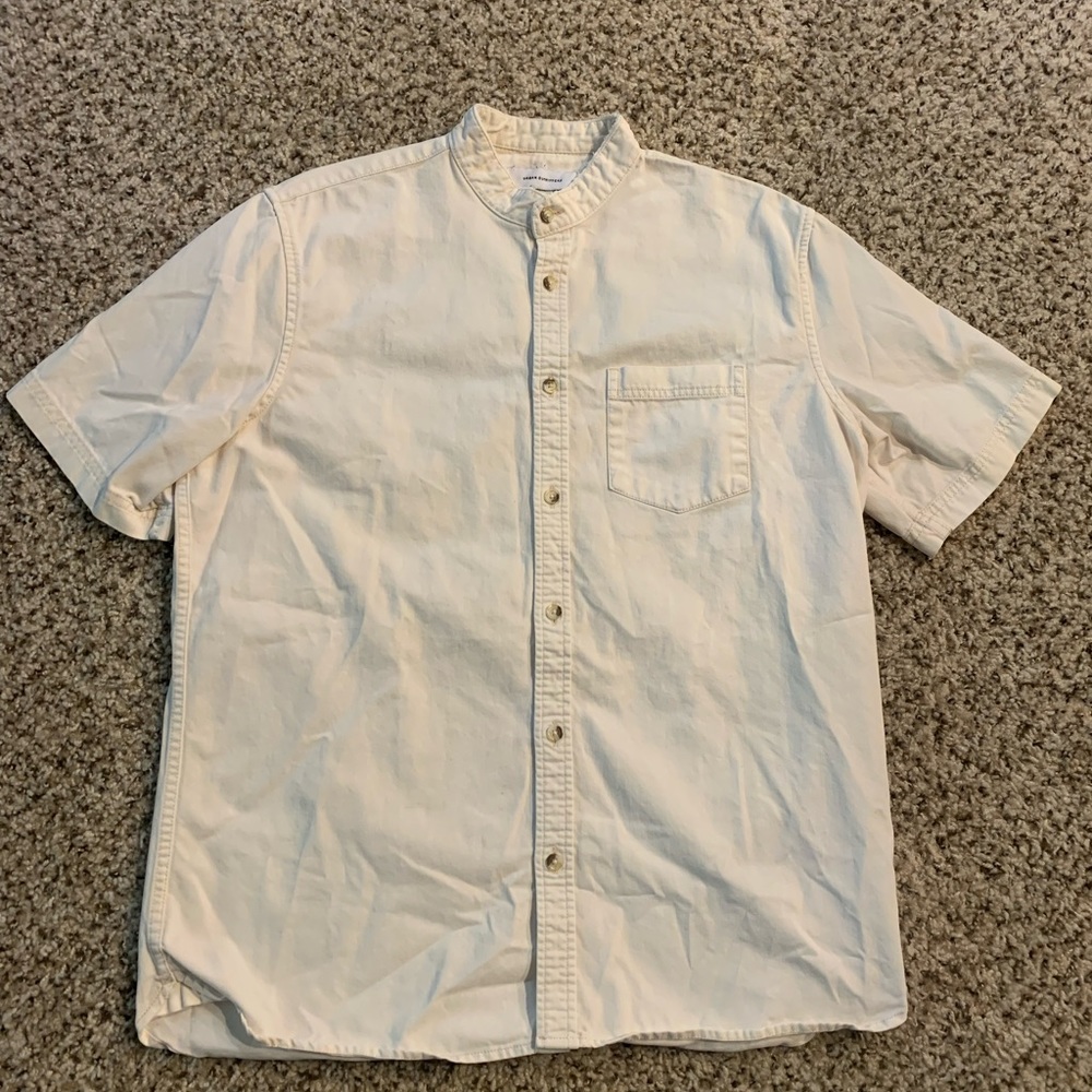 Urban Outfitters Stand Up Collar Button Down